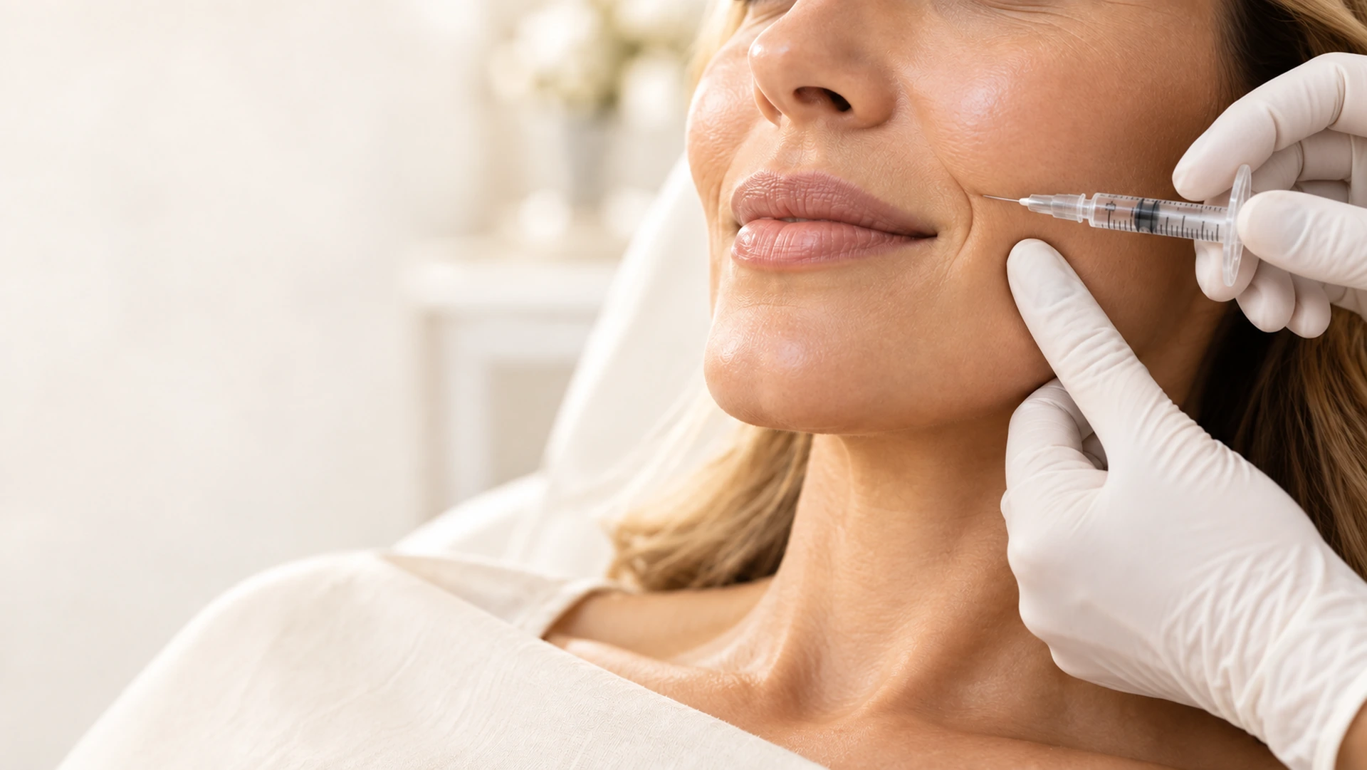 Dermal filler injection at West Annapolis Medical Spa