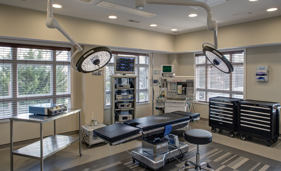 Operating room at West Annapolis Surgery Center